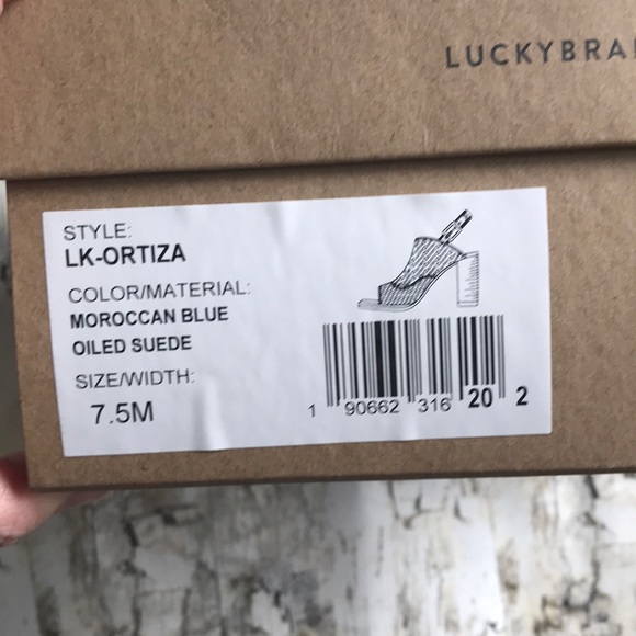 Lucky Brand Ortiz’s block heel sandal - Picture 8 of 8